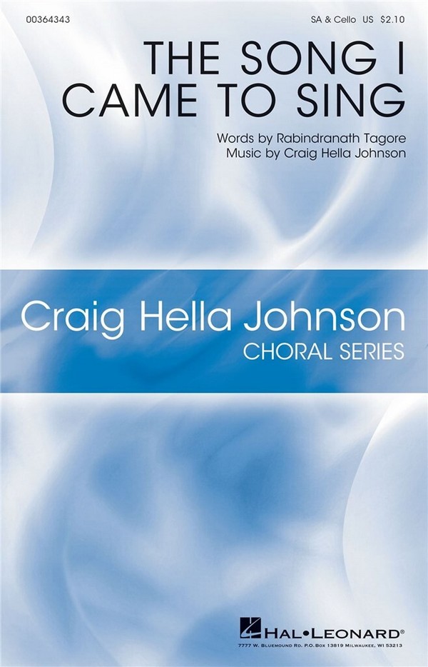 Craig Hella Johnson, The Song I Came to Sing