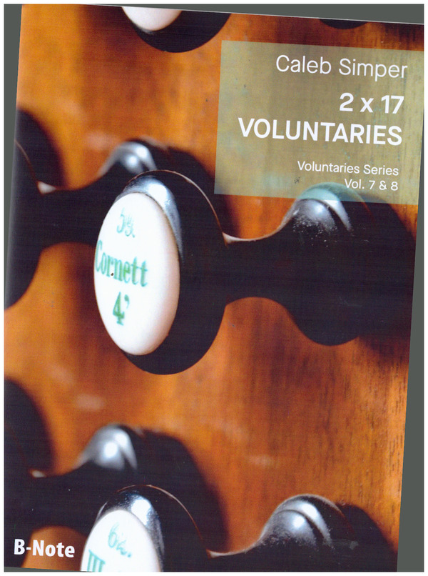 2 x 17 Voluntaries für Orgel  Vol. 7 & 8