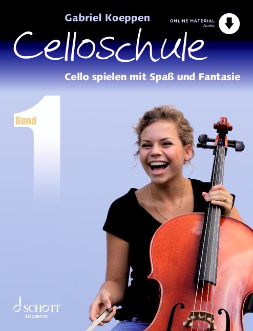 Cello spielen mit Spaß und Fantasie Band 1 - Schule (+Online Audio)