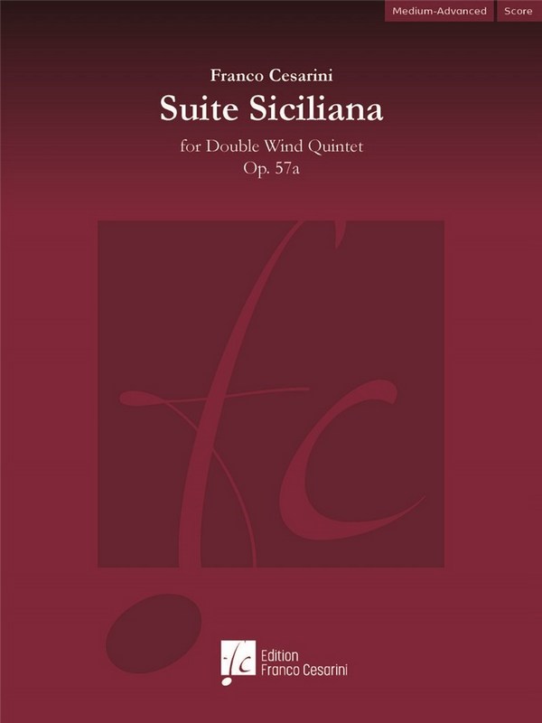 Franco Cesarini, Suite Siciliana Op. 57a