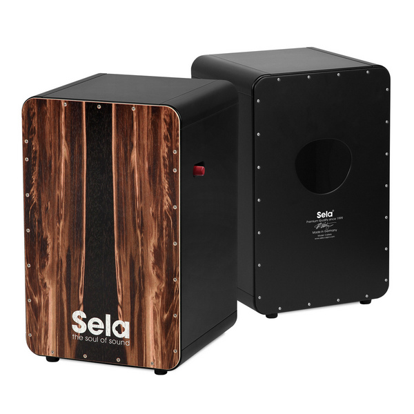 CaSela Black Pro Cajon - Dark Nut