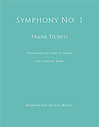 Ticheli, Frank, Symphony No. 1