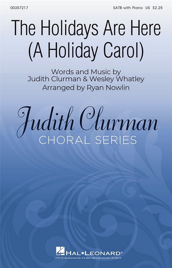 Judith Clurman, The Holidays Are Here