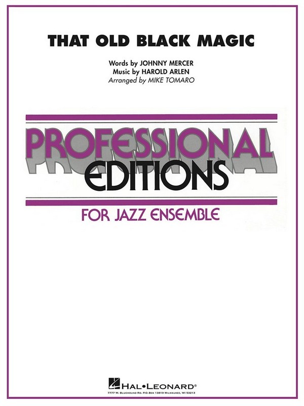 Harold Arlen, That Old Black Magic