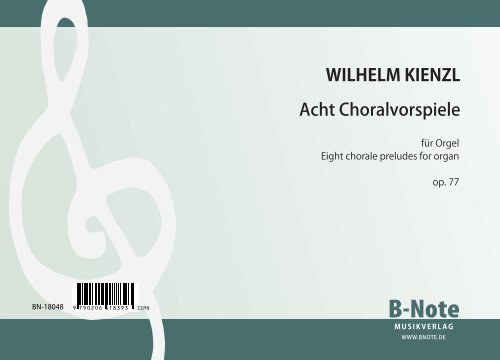 8 Choralvorspiele op.77