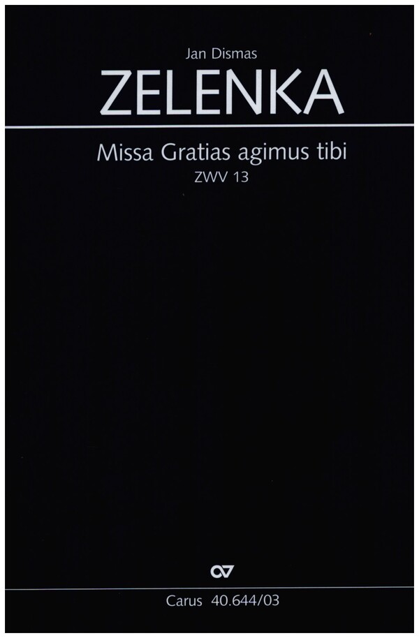 Missa Gratias agimus tibi ZWV13