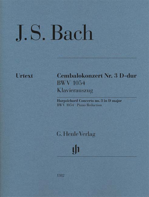 Cembalokonzert Nr.3 D-dur BWV1054