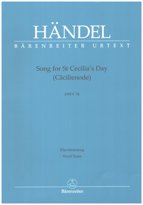 Song for St. Cecilia's Day HWV76 (Cäcilienode)