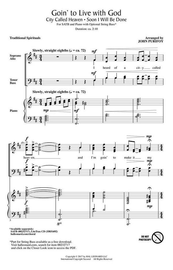 Goin' to Live with God