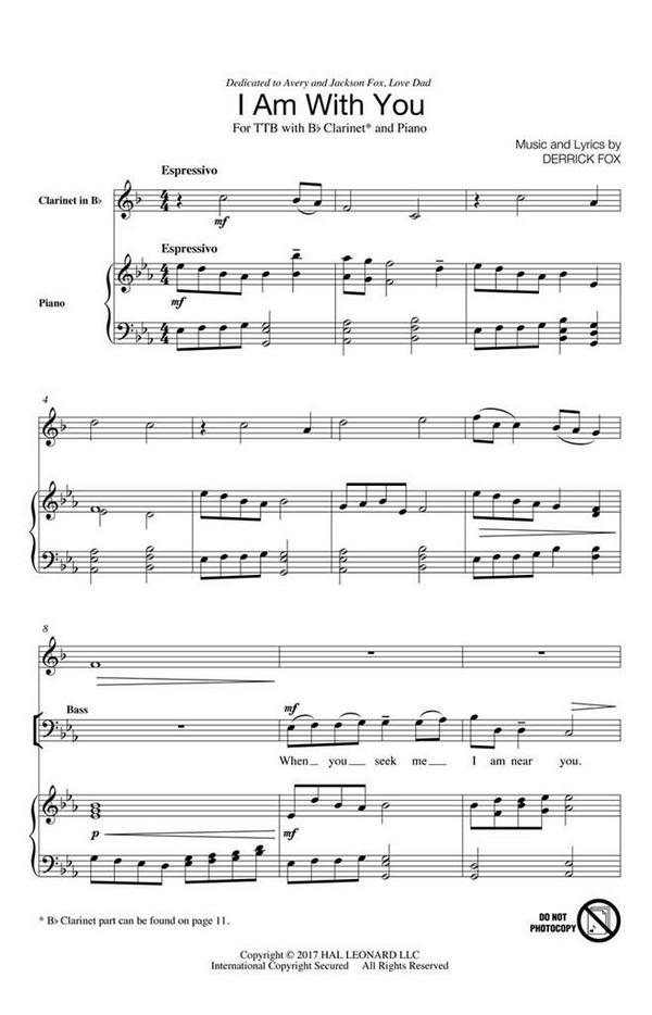 Derrick Fox, I Am with You