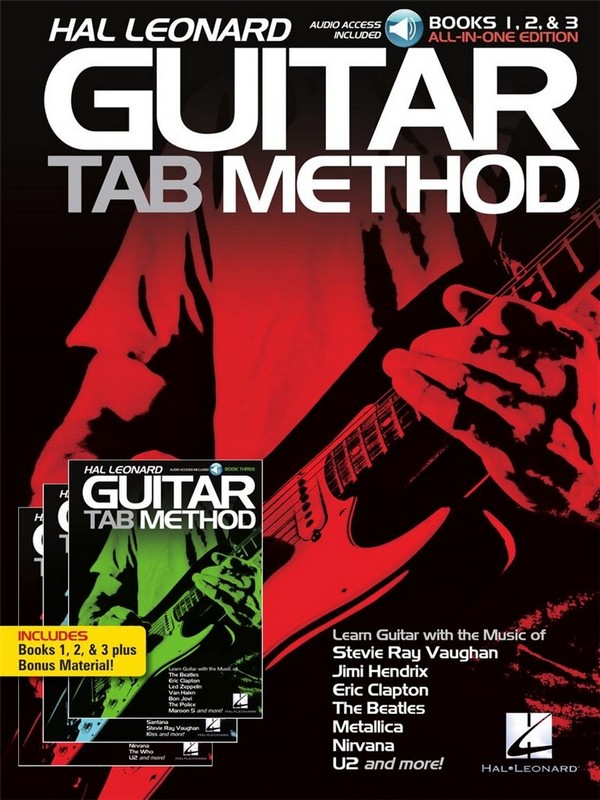 Hal Leonard Guitar Tab Method: Books 1, 2 & 3 (+Online-Audio)