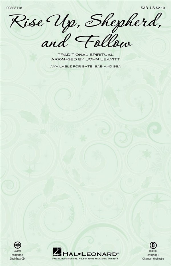 Rise Up, Shepherd, and Follow