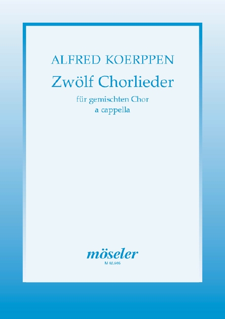 12 Chorlieder