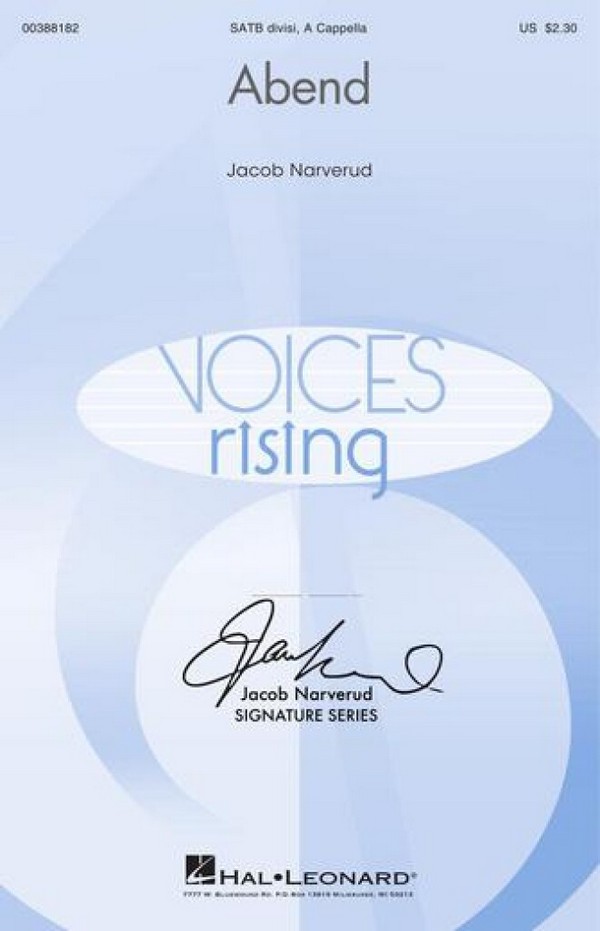 Jake Narverud, Abend