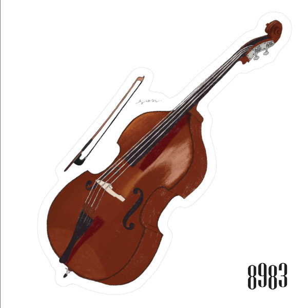 Instrument Sticker (VE je 2 St.) Kontrabass