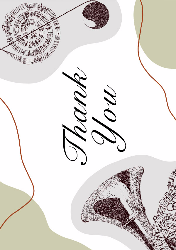 Thank You Card (with Envelope)