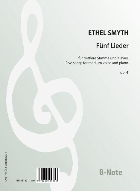 Fünf Lieder op.4