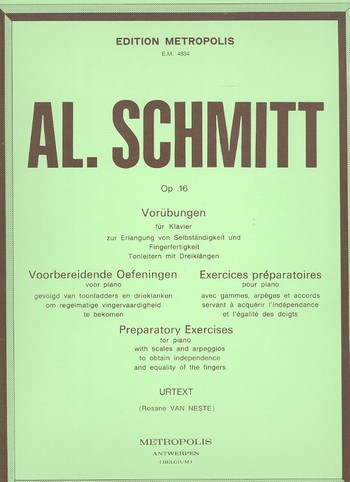 Preparatory Exercices op.16