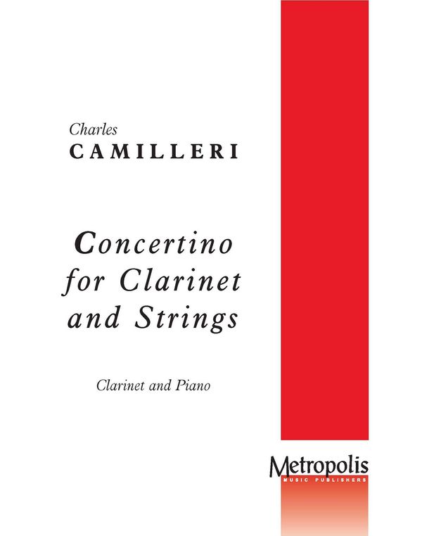 Concertino for clarinet and strings