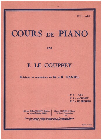 Cours De Piano no.1 - ABC