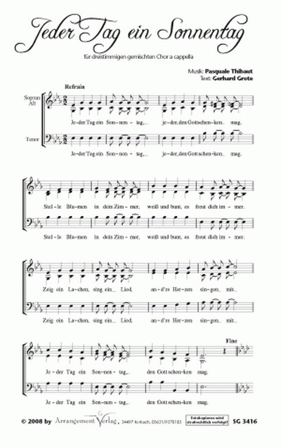 Jeder Tag ein Sonnentag 