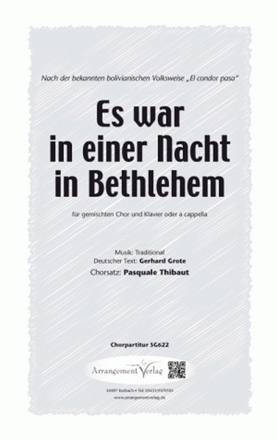 Traditional Es war in einer Nacht in Bethlehem