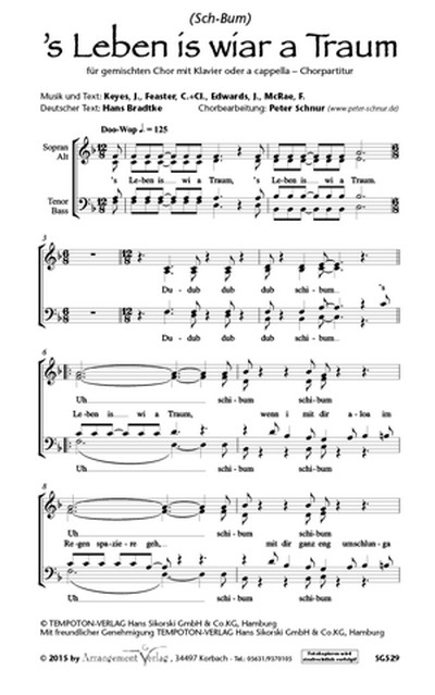 Keyes, Feaster etc., dt. H. Bradtke, G. Sigl S Leben is wia Traum