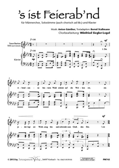 Feierabend ('s ist Feierab'nd)