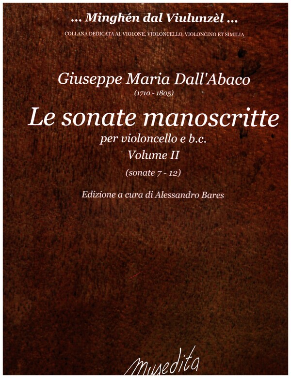 Le sonate manoscritte vol.2 (sonate 7-12)