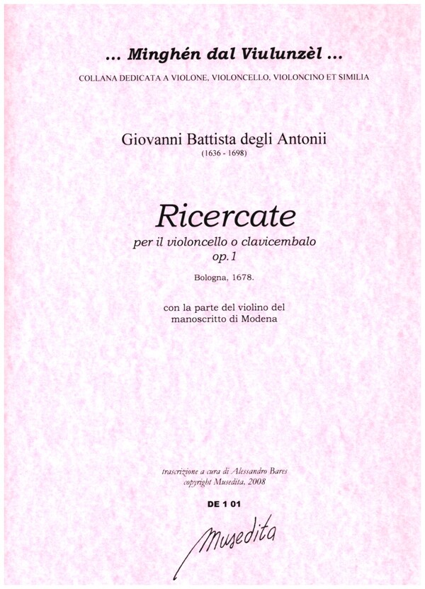 Ricercate op.1