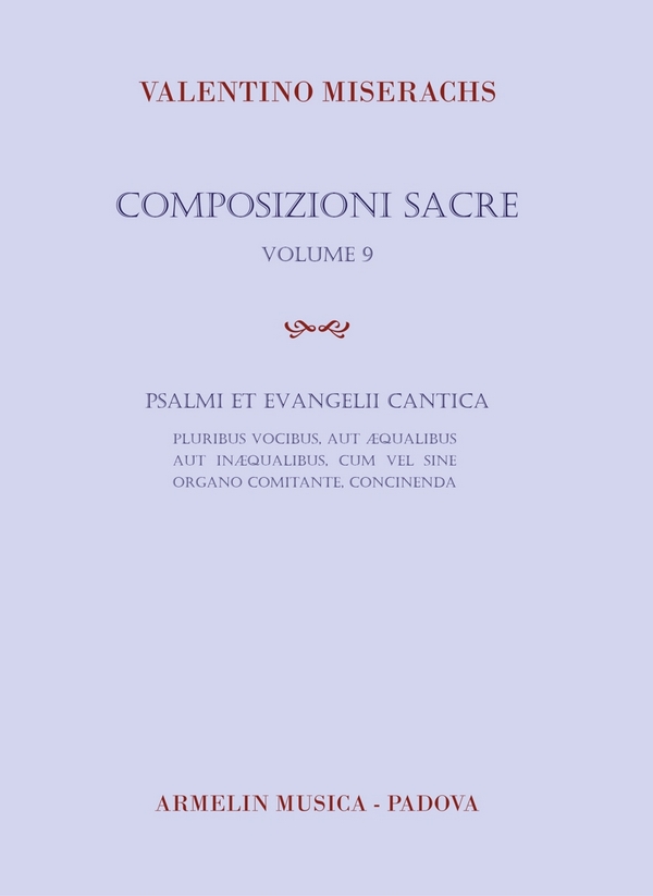 Valentino Miserachs, Composiozionoi Sacre Volume 9