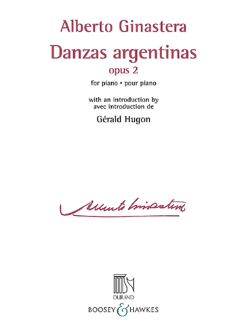 Danzas argentinas op. 2