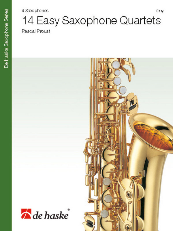 Pascal Proust 14 Easy Saxophone Quartets