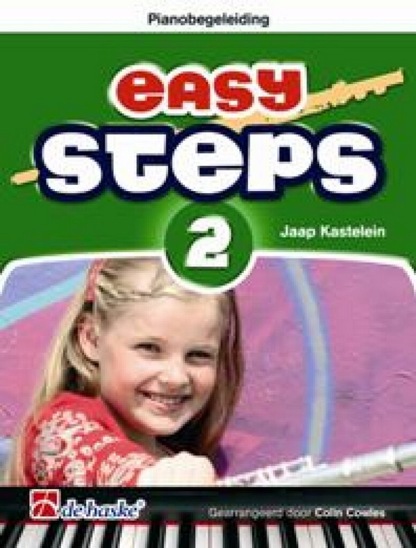 Jaap Kastelein_Klaas de Jong Easy Steps 2 - pianobegeleiding fluit