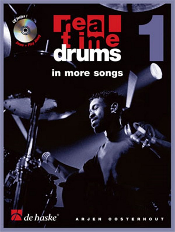 Real Time Drums in More Songs (+CD)