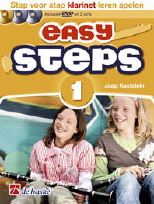 Jaap Kastelein_Klaas de Jong Easy Steps 1 Klarinet