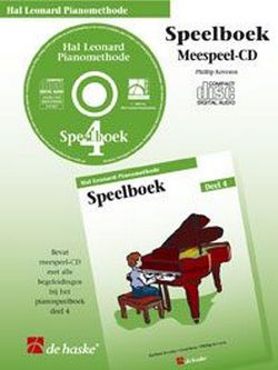 Hal Leonard Pianomethode Speelboek 4 (CD)