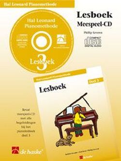 Phillip Keveren Hal Leonard Pianomethode Lesboek 3 (CD)