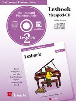Phillip Keveren Hal Leonard Pianomethode Lesboek 2 (CD)