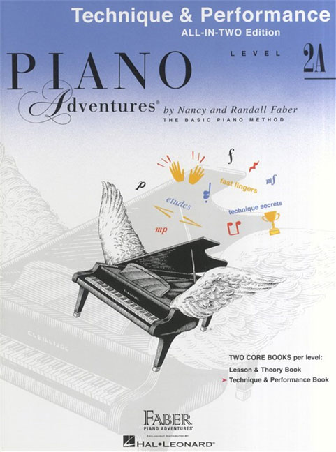 Piano Adventures All-In-Two Level 2A Technique & Performance
