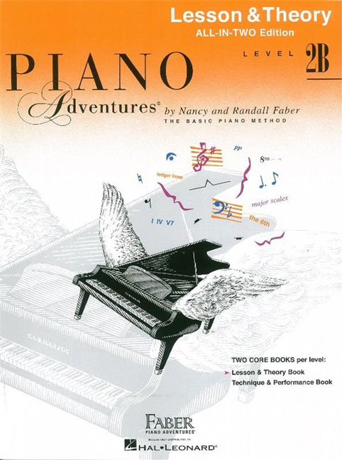Piano Adventures All-in-Two Lesson & Theory Level 2B (+Online-Audio)