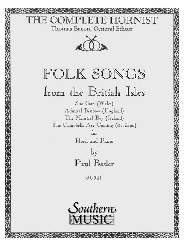 Paul Basler Folk Songs From The British Isles