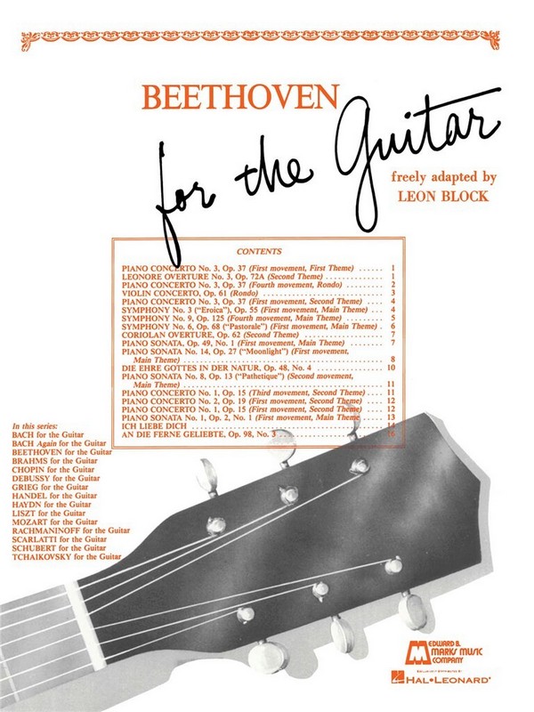 Beethoven for the Guitar