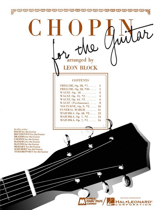  Chopin for  the Guitar