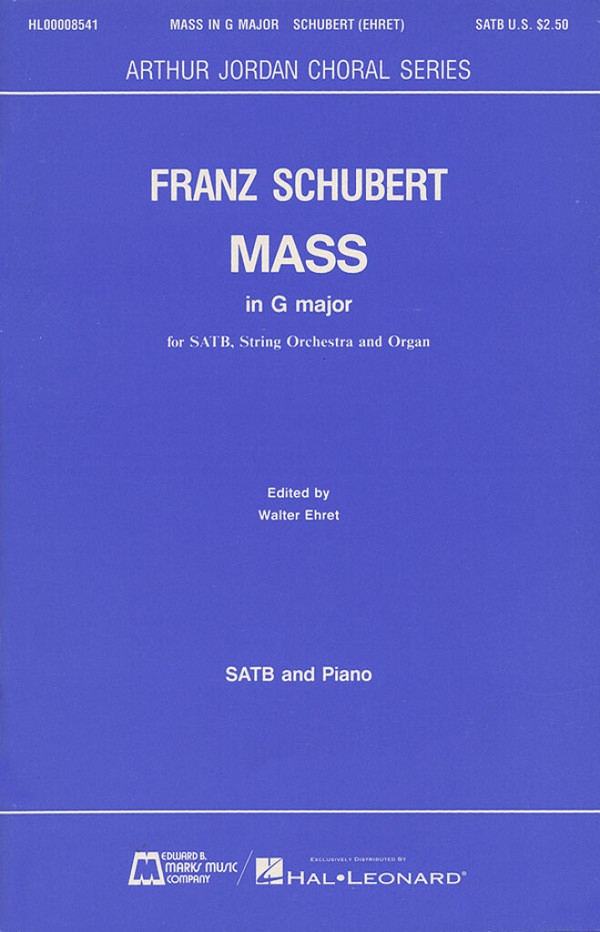 Franz Schubert Mass in G Major