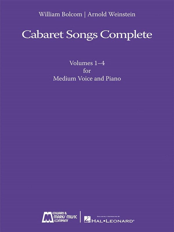 Cabaret Songs Complete vols.1-4