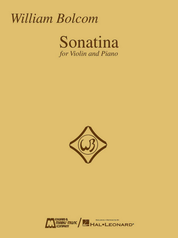 William Bolcom Sonatina For Violin and Piano