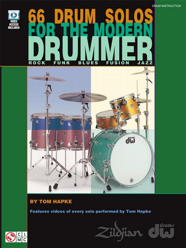 66 Drum Solos for the Modern Drummer (+Online Audio)