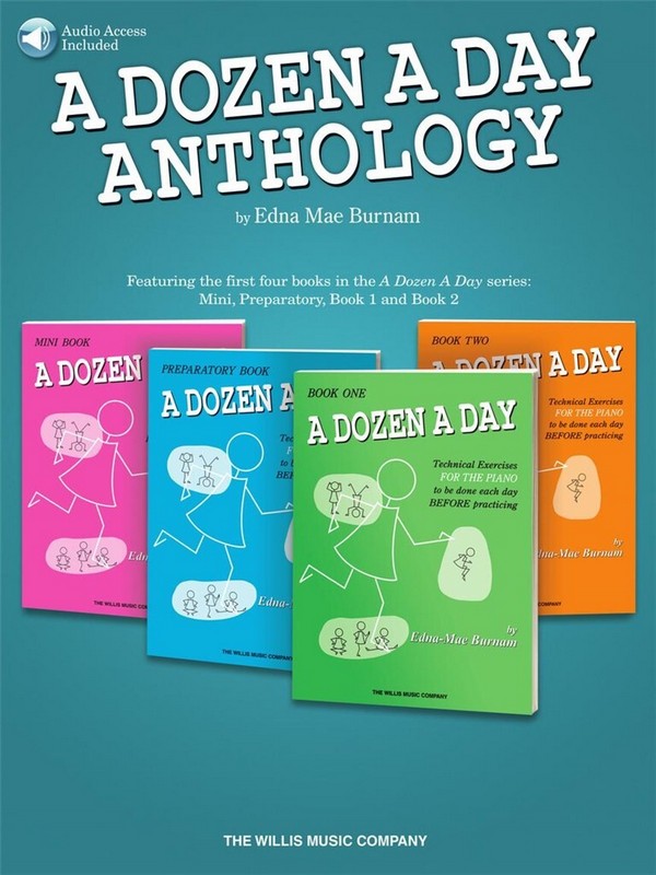 A Dozen A Day Anthology (+Online Audio)