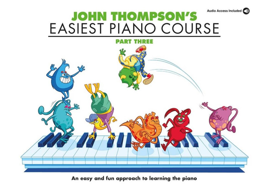 John Thompson's Easiest Piano Course Vol.3  (+OnlineAudio)